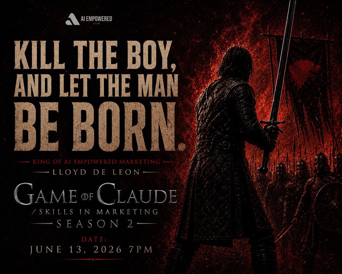 Game of Claude: /Skills in Marketing — Season 2